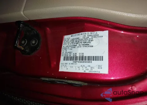 2003 Ford Mustang Gt z USA, uszkodzony, nr VIN 1FAFP45X43F452852